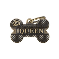 Медальон l BONE BRONX QUEEN ENGLISH BRASS