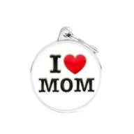 Медальон LOVE MOM I LOVE MOM