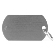 Медальон MILITARE l ALLUMINIO GRIGIO BASIC