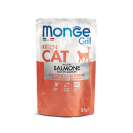 MONGE CAT GRILL POUCH KITTEN SALMONE 85gr