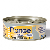 MONGE CAT JELLY Can Yellowfin Tuna in jelly 80gr