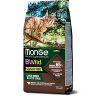 MONGE DRY CAT BWILD GF Buffalo/Potatoes/Lentils
