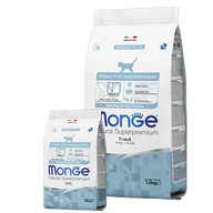 MONGE DRY CAT KITTEN MONOPROTEIN TROUT 1,5kg