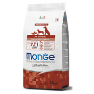 MONGE dry dog all breed puppy Lamb/Rice