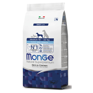 MONGE dry dog MEDIUM puppy 800gr