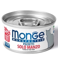 MONGE Cat Flakes Monoprotein Beef