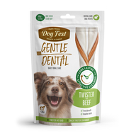 Dog Fest Rawhide tiwster with beef > 20kg