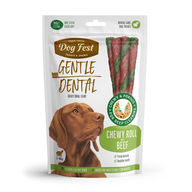 Dog Fest Chewy roll with beef