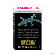 Exo Terra Calcium + D3 – supliment de calciu cu vitamina D3 pentru reptile