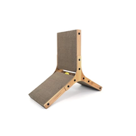 RECORD Когтеточка картонная TRIANGLE WITH BALL