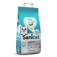 SANICAT CLUMPING WHITE FRAGRANCE FREE