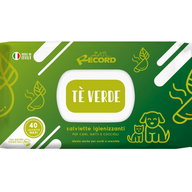 Салфетки RECORD Maxi Green Tea 40pcs