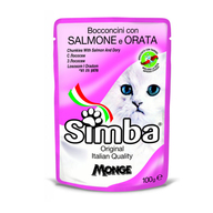 SIMBA CAT Pouches with salmon and dory 100gr