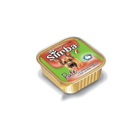 SIMBA DOG Pate with veal and peas 150gr