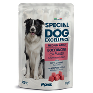 SPECIAL DOG Excellence Medium Adult Chunkies with Beef