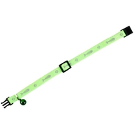 Zgardă din nylon CAT COLLAR GREEN 30cm10mm
