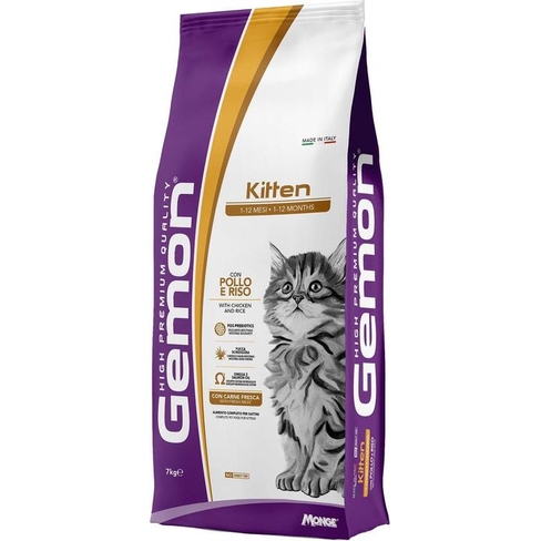 GEMON Dry Kitten with Chicken and Rice