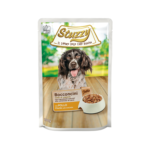 STUZZY DOG CHUNKS Pouch Chicken