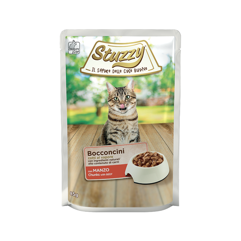 STUZZY CAT CHUNKS Pouch Beef