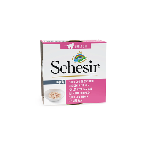 SCHESIR Can can JELLY Chicken fillets & Ham 85gr