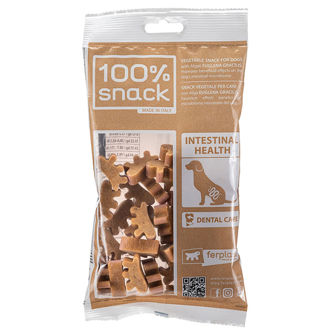 Ferplast 100% Snack Cookie Ferpy Euglena – recompense dentare vegetariene pentru câini cu Euglena gracilis