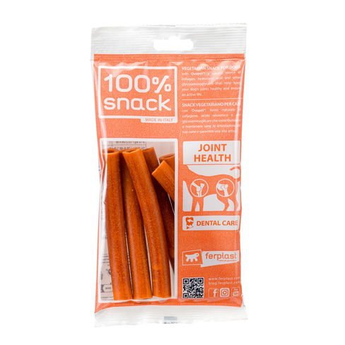 Ferplast 100% Snack Sticks Maccheroni Ovopet – recompense dentare pentru câini cu Ovopet