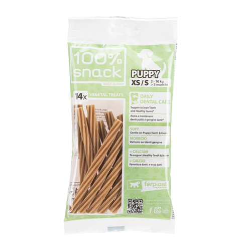 Ferplast 100% Snack Puppy – recompense vegetariene moi pentru căței