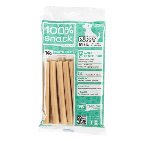 Ferplast 100% Snack Puppy – recompense vegetariene moi pentru căței