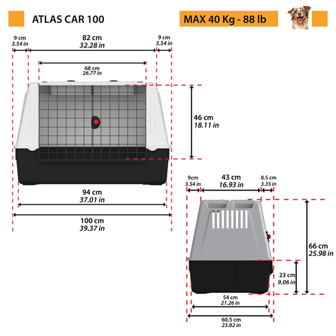 Ferplast Переноска ATLAS CAR