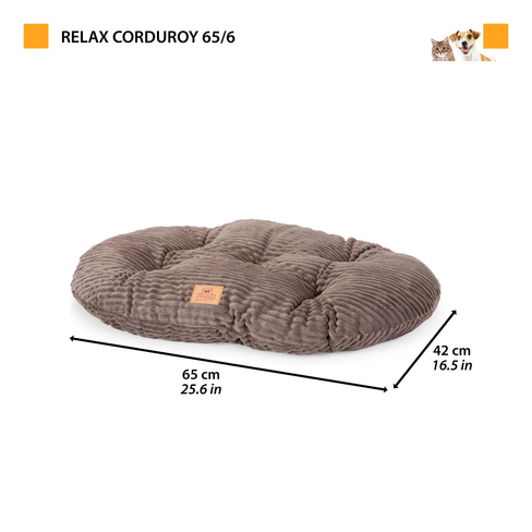 Подушка хлопковая Relax Corduroy Dove Grey