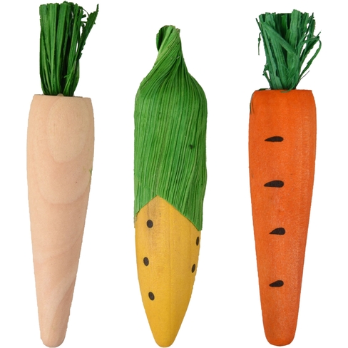 Игрушка для грызунов Vikas carrot mix
