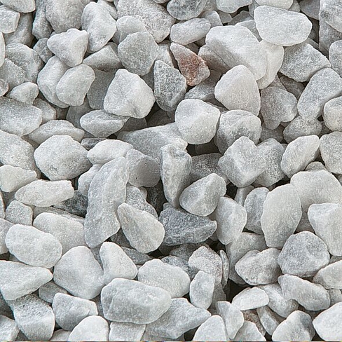 Pietriș decorativ pentru acvariu Stones Steno White