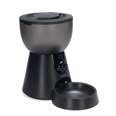 BEEZTEES Dog Hrănitor Inteligent pentru pisici cu cameră Smart Feeder Cam Anthracite