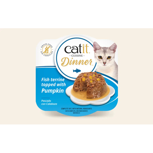 Catit Cuisine Dinner Fish with Whitefish & Pumpkin