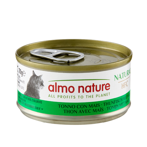 ALMO NATURE Cat HFC Can Natural Tuna/Corn