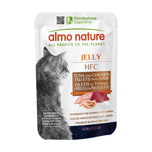 ALMO NATURE Cat HFC Pouch Jelly Tuna/Chicken/Ham