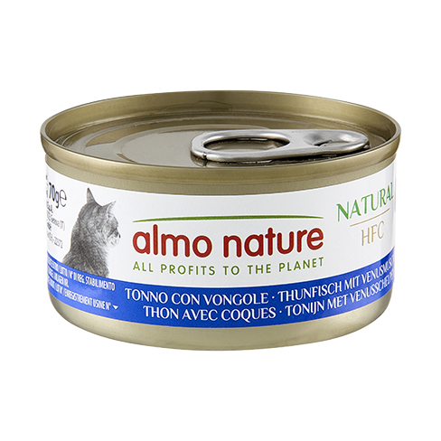 ALMO NATURE Cat HFC Natural Tuna with Clams