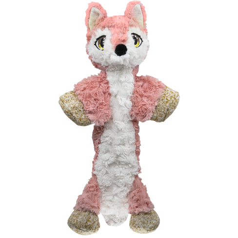 Игрушка плюшивая Kong Low Stuff Flopzie Fox Pink