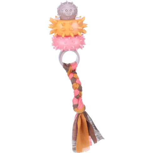 Игрушка резиновая Puppy Rings Taupe