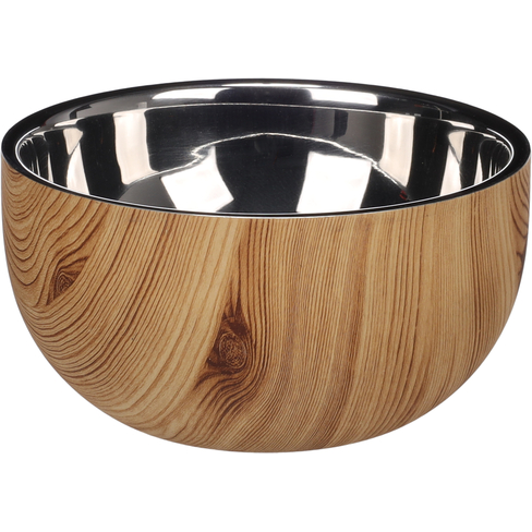 Миска метал. OASE Round Wood Grain
