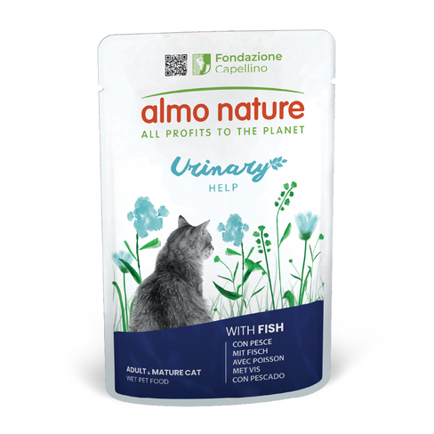 ALMO NATURE Cat Holistic Pouch Urinary Fish