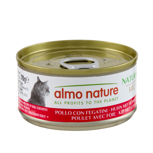 ALMO NATURE Cat HFC Can Natural Chicken Liver