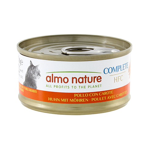 ALMO NATURE Cat HFC Complete Chicken with Carrots