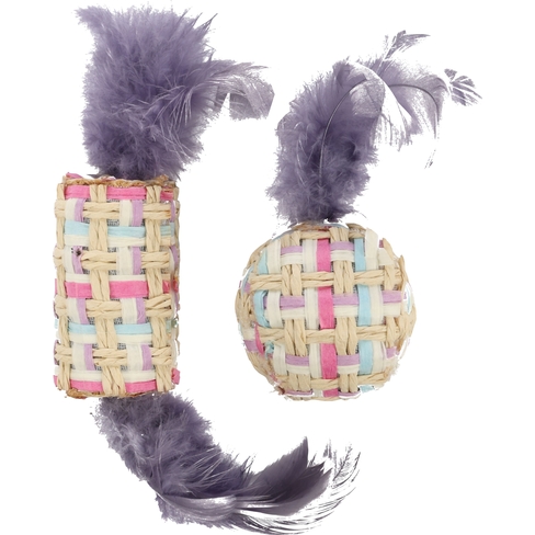 Jucarie pentru pisici Texa Roller+Mouse Purple