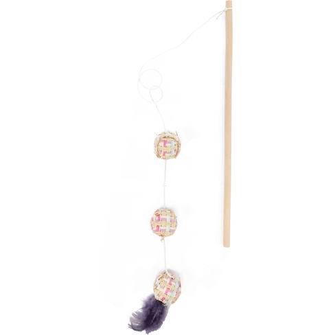 Игрушка - удочка Texa Cat Dangler Purple