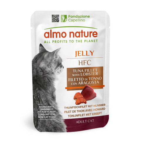 ALMO NATURE Cat HFC Pouch Jelly Tuna with Lobster
