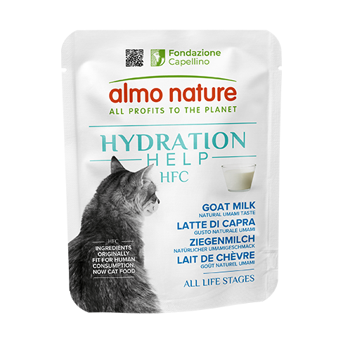 Almo Nature Cat HFC Hydration Help Goat Milk Pouch