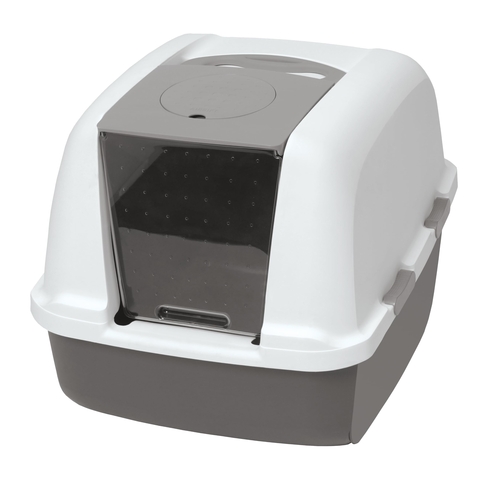 Catit Cat Hooded Litter Pan - Litieră acoperită pentru pisici cu filtru Airsift- Regular