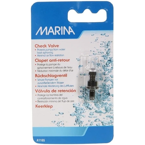 Marina Elite Plastic Check Valve – supapă antiretur pentru pompa de aer a acvariului