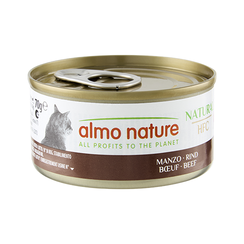 Almo Nature Cat HFC can Natural Beef